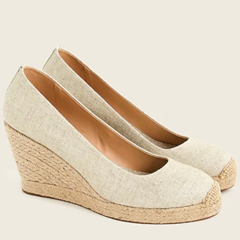 Jcrew wedges size 10